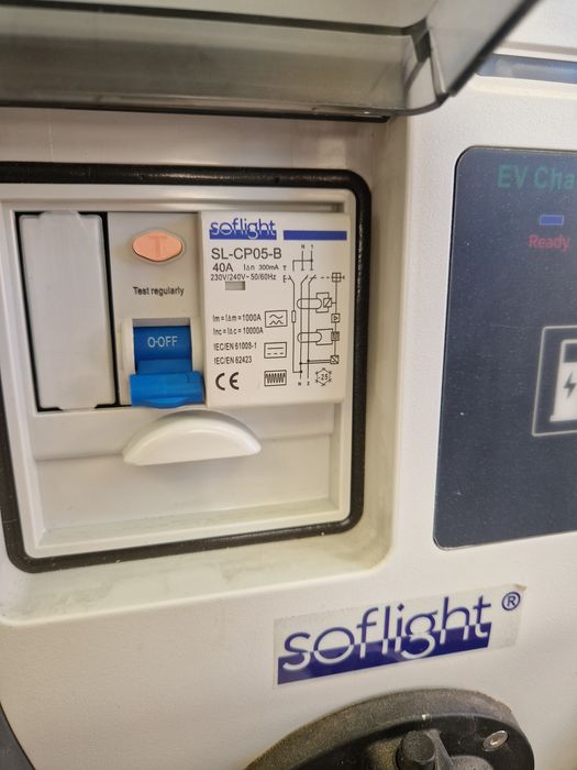 Carregador eletrico monofasico/ trifásico