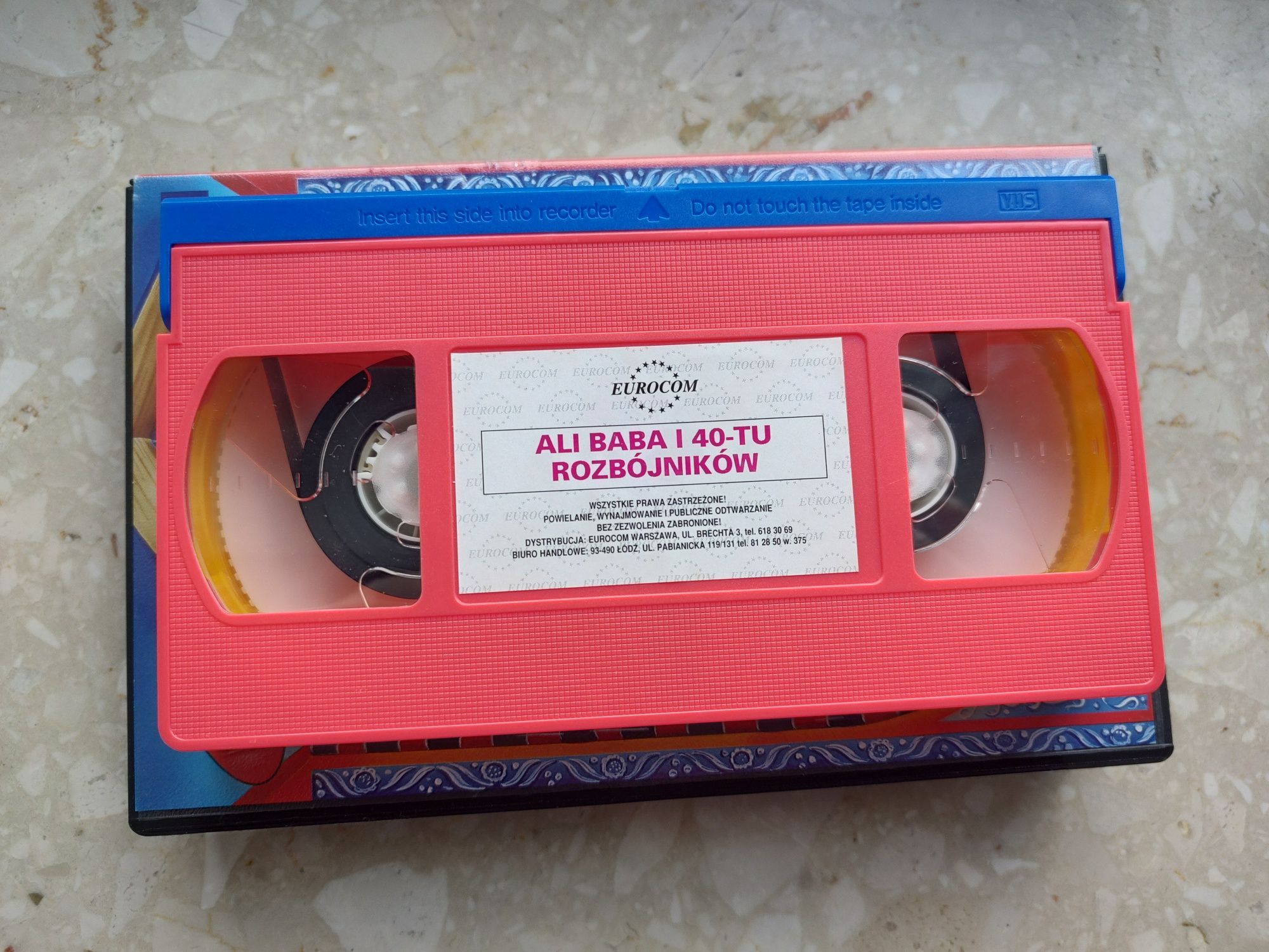 Ali Baba i 40-tu rozbójników vhs