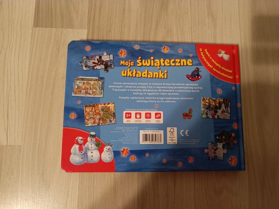 Książka moje świąteczne układanki