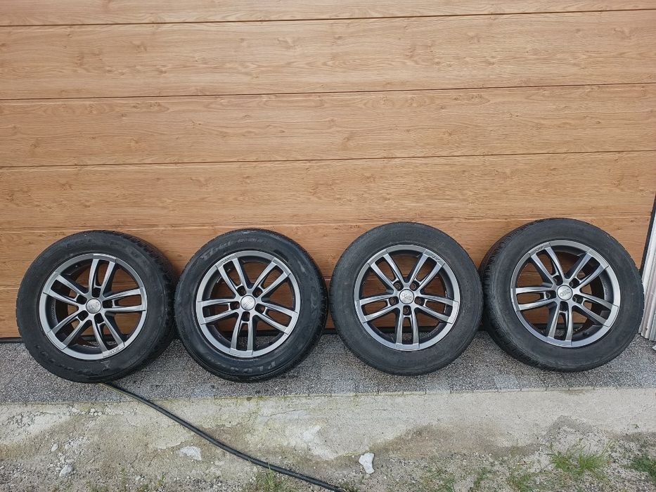 Felgi aluminiowe Ats 16 5x112 7j ET38 z oponami zimowymi
