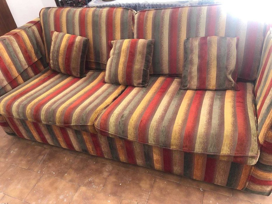 Sofá de 3 lugares + Cadeirão