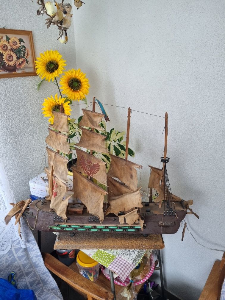 Statek model ręcznie robione do odnowy renowacji dla majsterkowicza