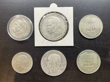 Srebrne monety Polskie