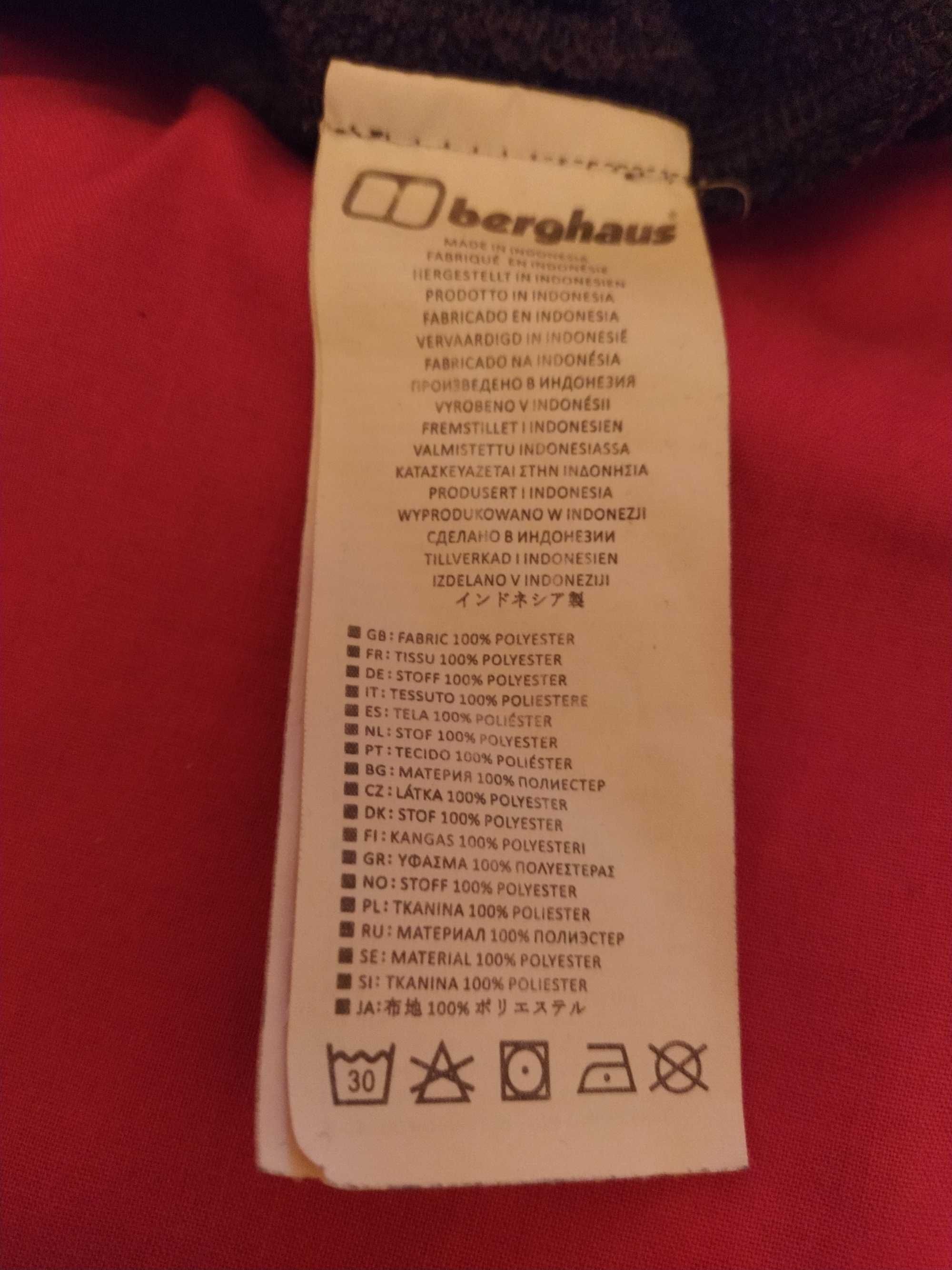 Berghaus XL Piękna Bluza Polarowa Trekkingowa Fjällräven North Face