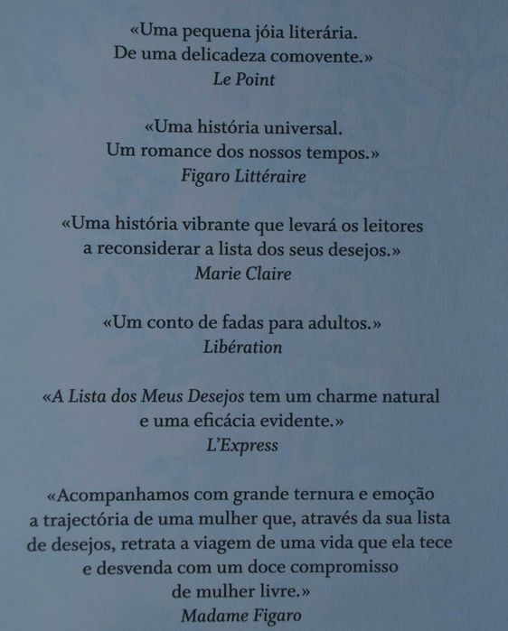 A Lista dos Meus Desejos de Grégoire Delacourt