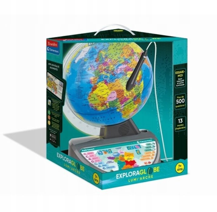 Globus interaktywny Explora Globe wersja francuska