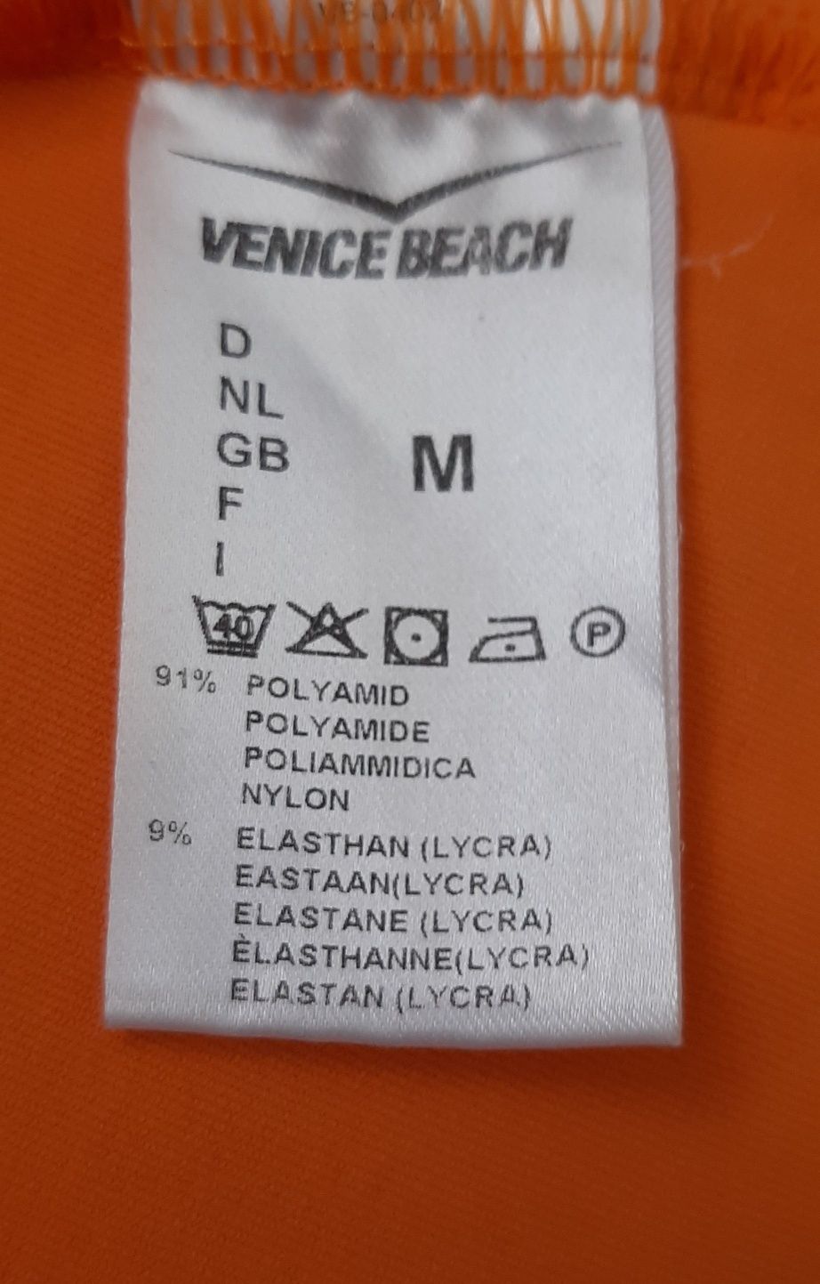 Koszulka M . Venice Beach pomarańczowa