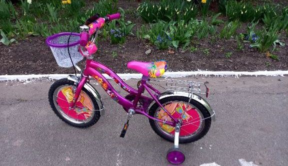 Велосипед дитячий з для дівчинки Winx.