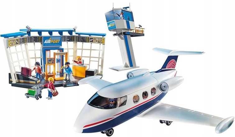 PLAYMOBIL CITY ACTION 71153 LOTNISKO z samolotem zestaw +4 lata NOWY
