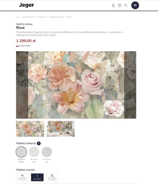 Tapeta, mural, flower, Rose, Jeger
