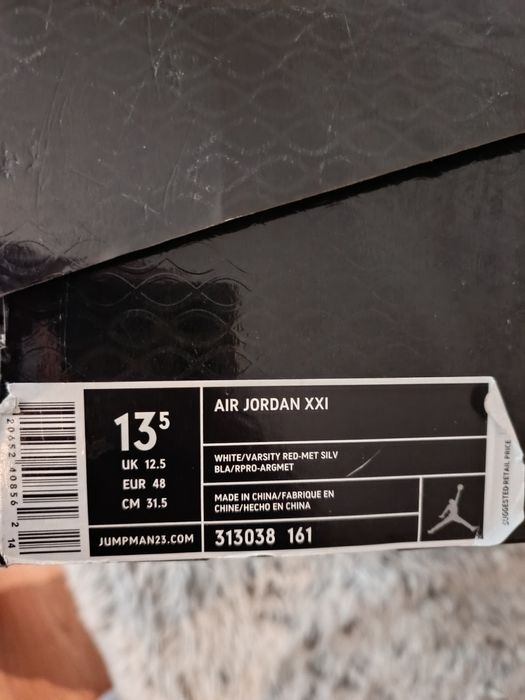 Jordan XXI 23 air