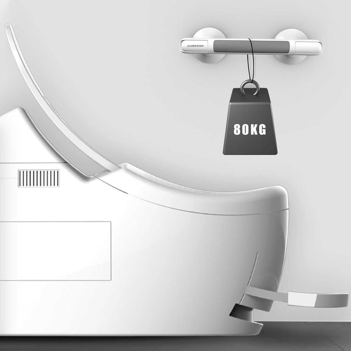 LORESJOY Uchwyt pod Prysznic Łazienkowy dla Seniora na Przyssawki