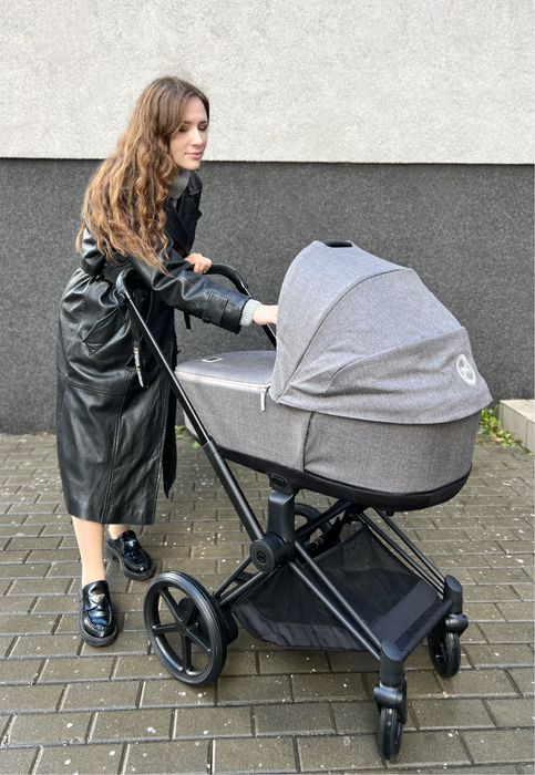 Електровізочок Cybex e-priam 4.0 2в1 + підстаканник, футмуф, рукавиці