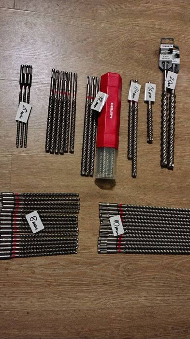 Wiertła Hilti do betonu zestaw