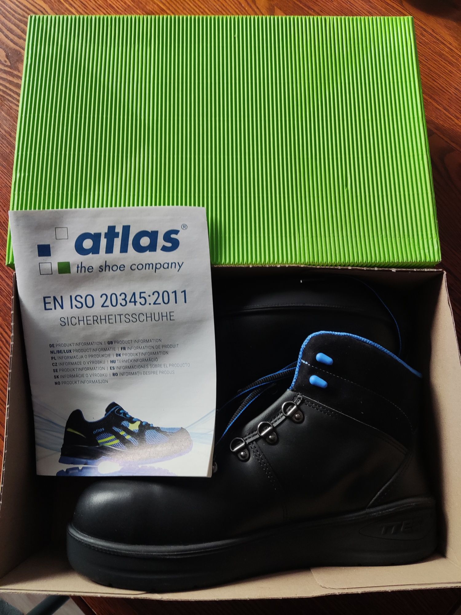 BUTY ASFALTOWE atlas !!! 27 cm ( 42/43)  Buty robocze na asfalt !!!