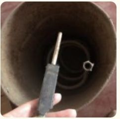 Бочка металева зі спіраллю спіраль ємність пристрій