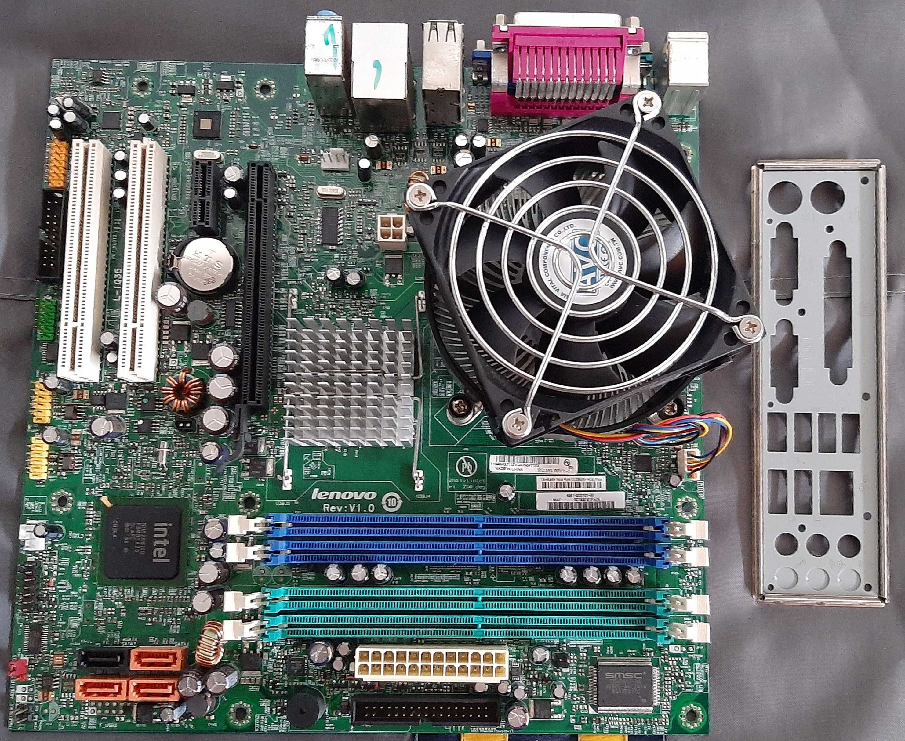 Motherboard LGA 775  (L-IQ35)+ Processador core2duo E8400