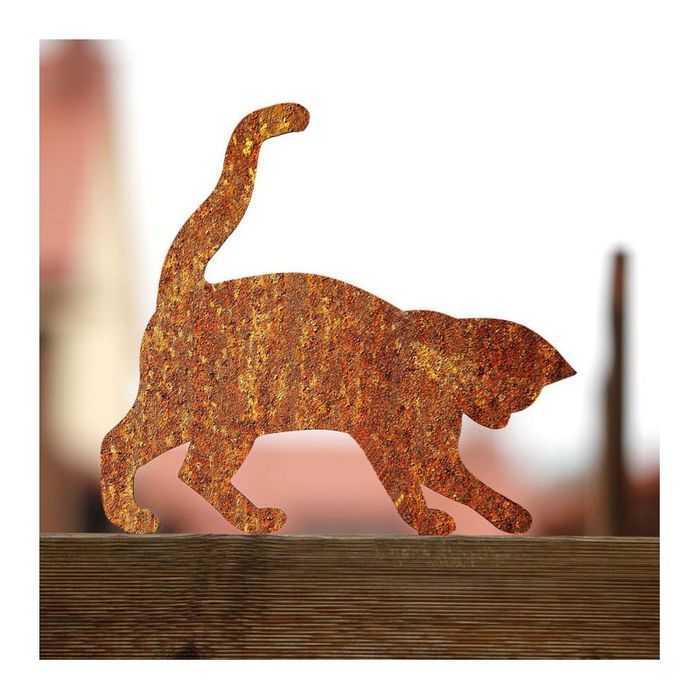 Figurka kota ozdoba ogrodowa