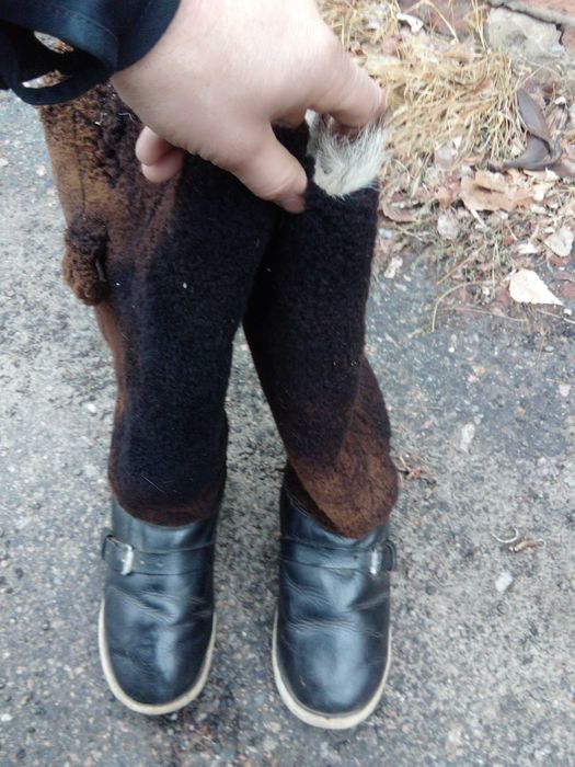 Унты натуральный мех ссср размер 42