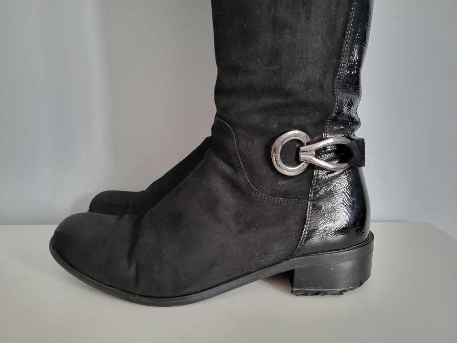 Zimowe kozaki zamszowe LASOCKI roz. 39