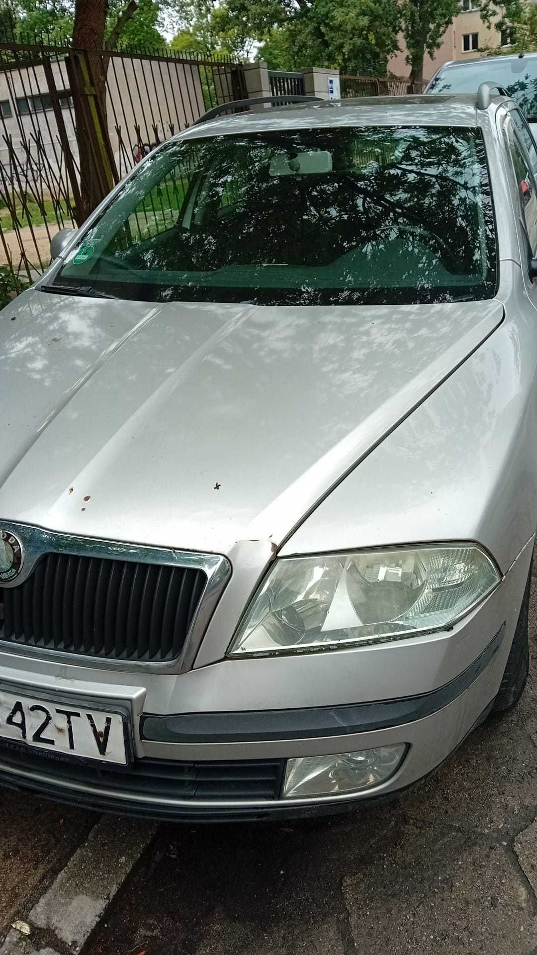 Skoda Octavia 1,9 kombi diesel 2006r. uszkodzona