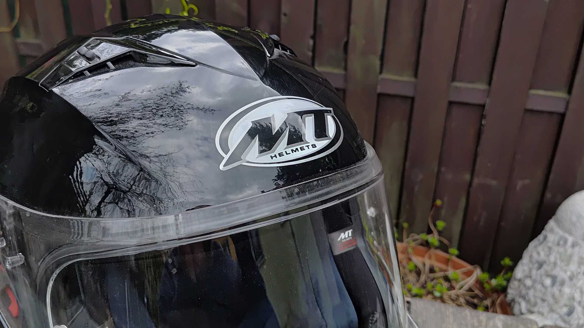 Kask motocyklowy MT Helmets Blade SV stan idealny rozmiar XS czarny