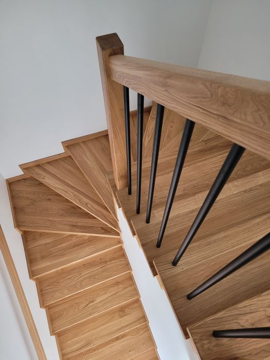 Schody drewniane CNC projekty 3D