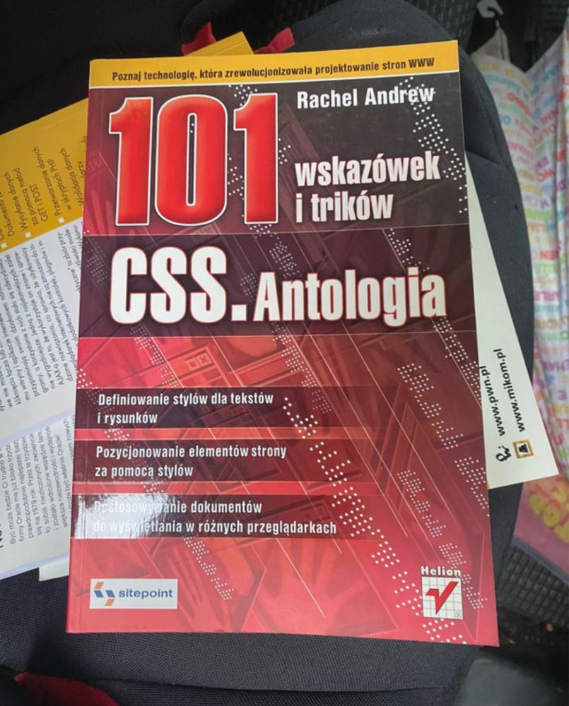 CSS. Antologia. 101 wskazówek i trików Rachel Andrew ksiazka