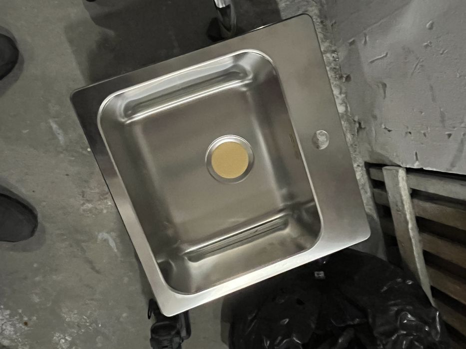 Zlew jednokomorowy wpuszczany ze stali nierdzewnej ikea langudden