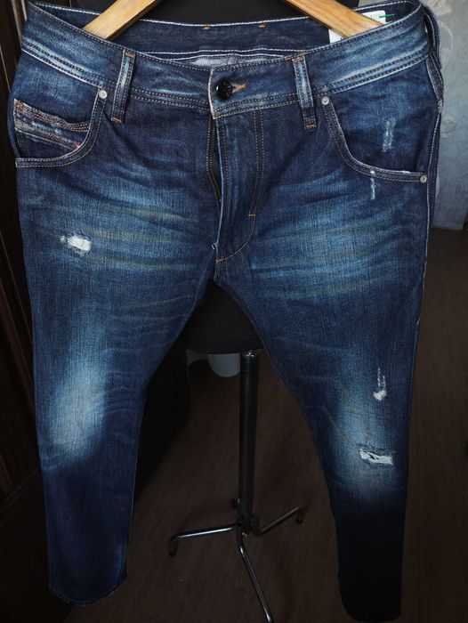 Джинсы Diesel Krooley jeans Italy w 29-30 navy.
