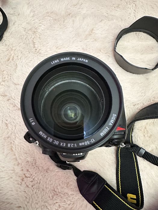Sigma 17-50 + Nikon D7000 (повний набір фотографа штатив + освітлення)