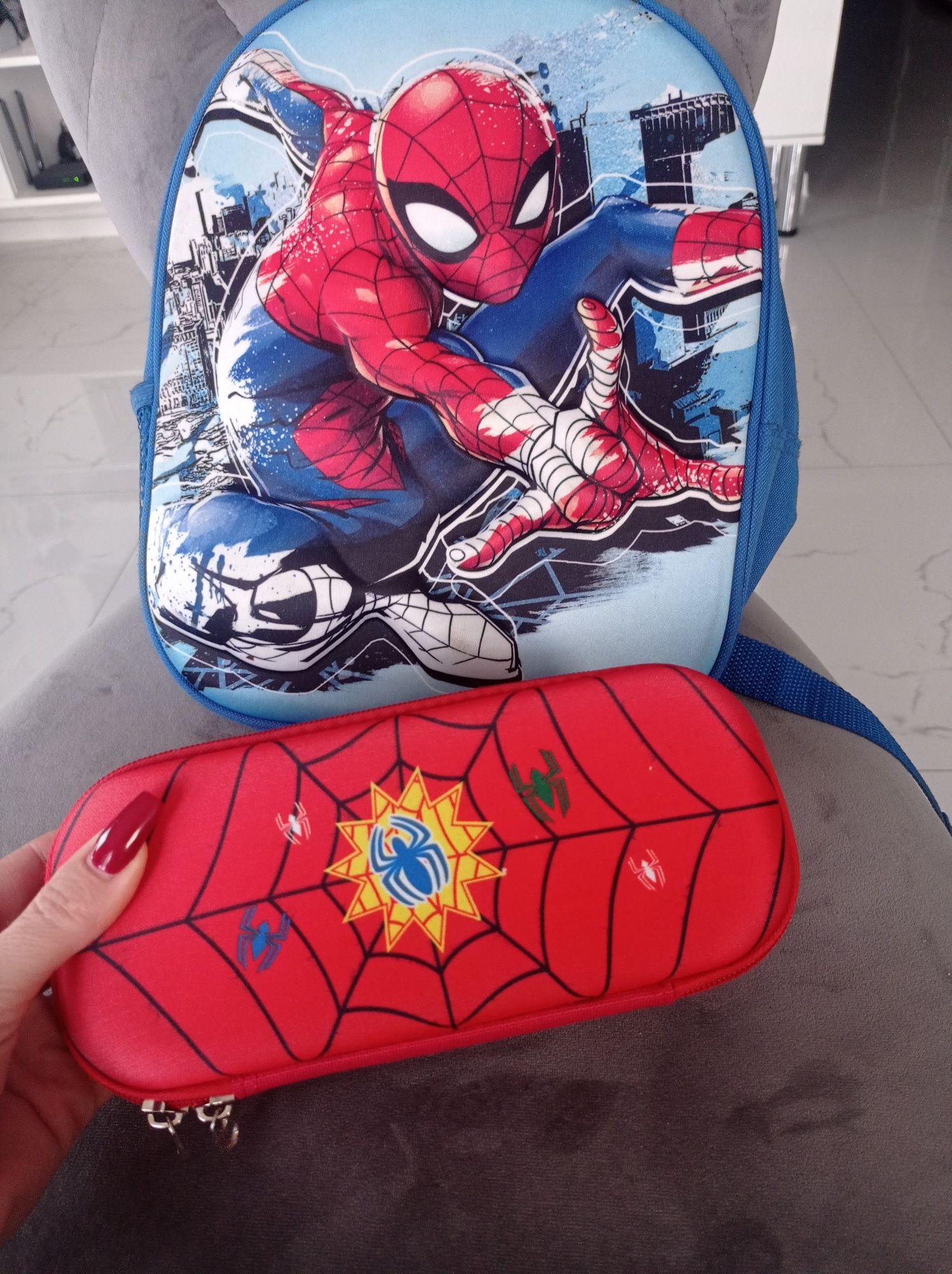 Plecak i piórnik Spider Man