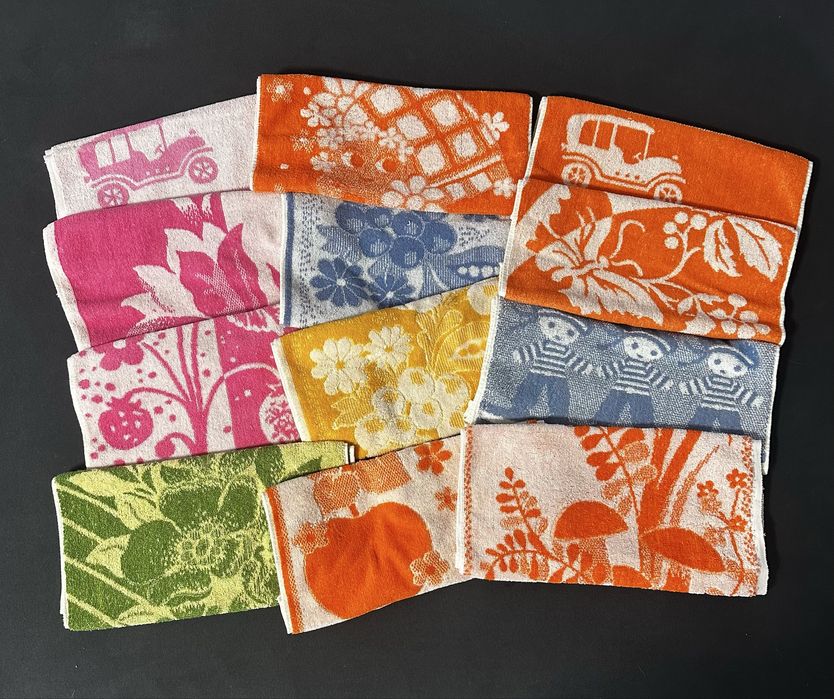 Різнокольорові рушники