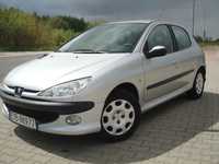 Peugeot 206 Super stan. Klimatyzacja.