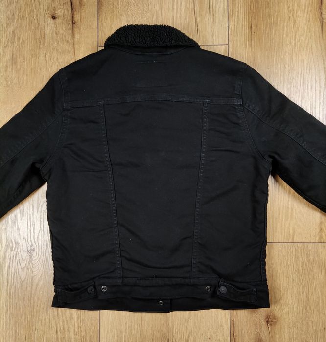 Levi's Sherpa damska kurtka jeansowa ocieplana w rozmiarze M