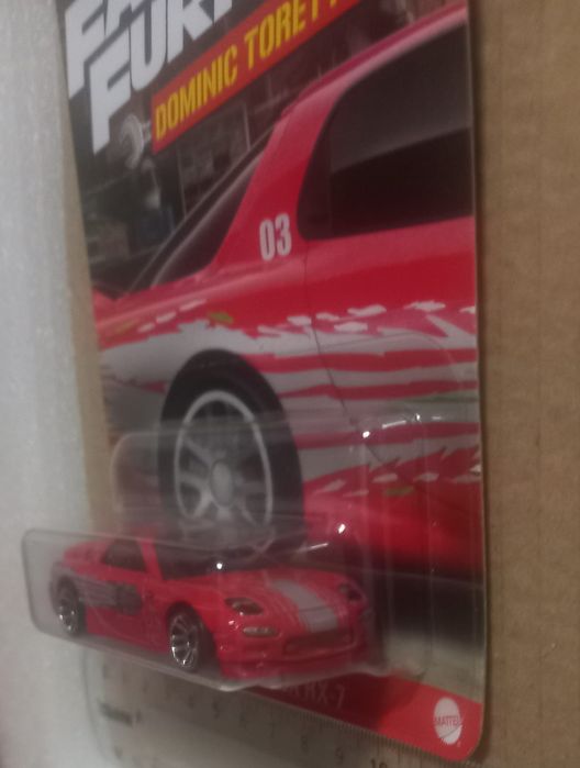 1995 mazda rx-7 fast furious hot wheels