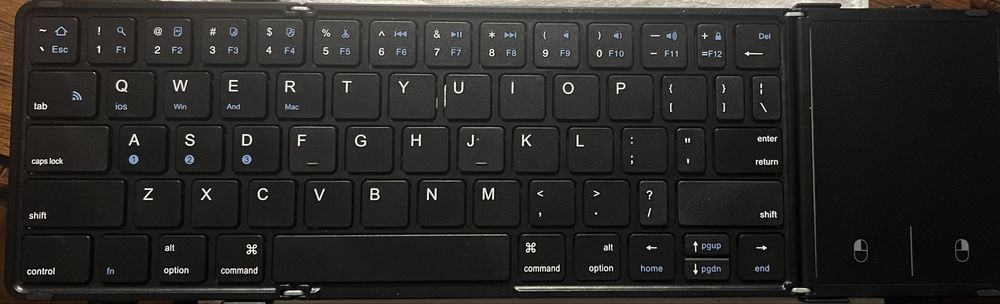 Teclado dobravel Inteligente