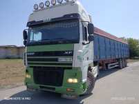 Срочно продам сцепку(зерновоз,самосвал)Daf+Bodex