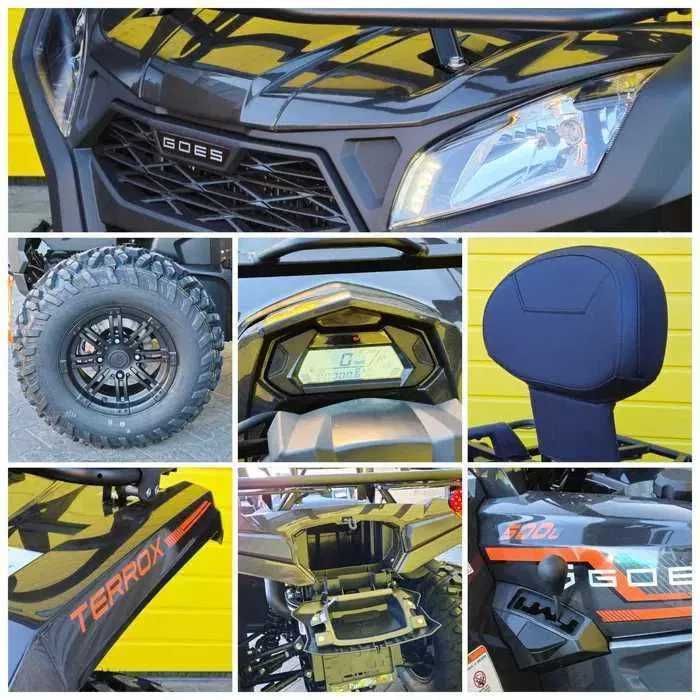 quad CFmoto Goes 500L EPS / Kufer Pług / Dostawa / Raty 25r / ProMotor