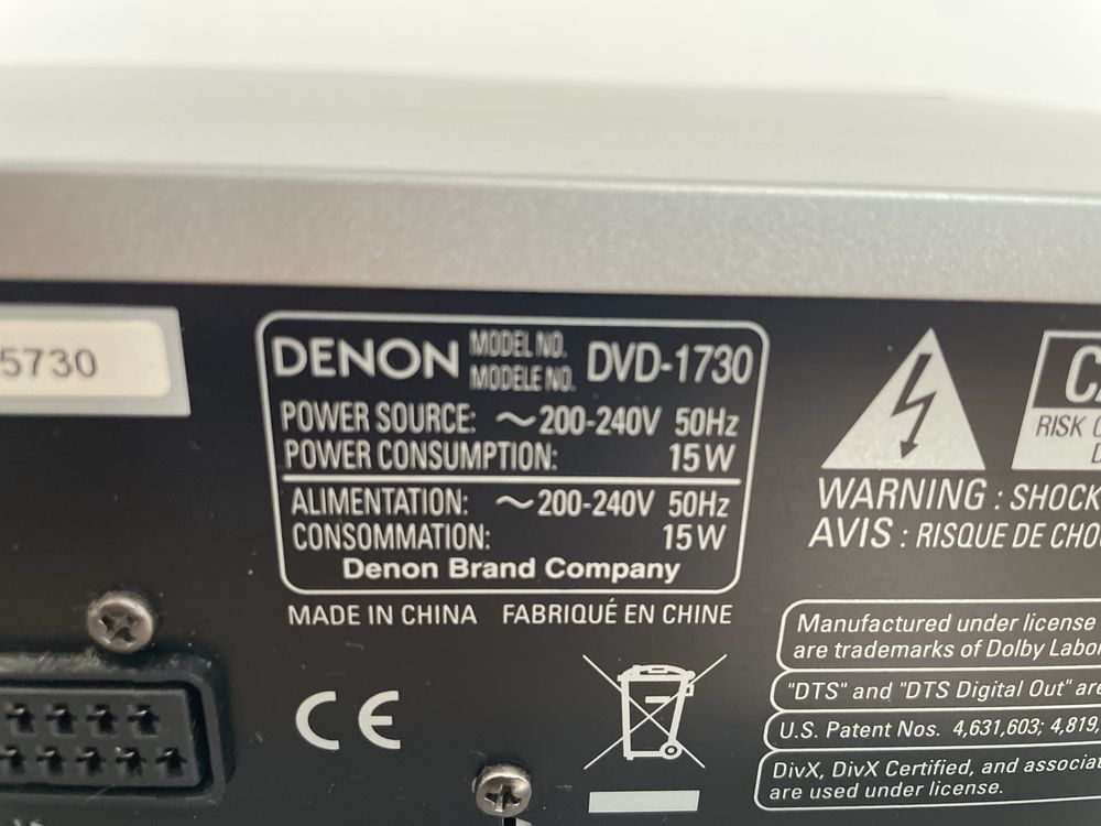 Amplituner Denon AVR-1306 i DVD Denon 1730