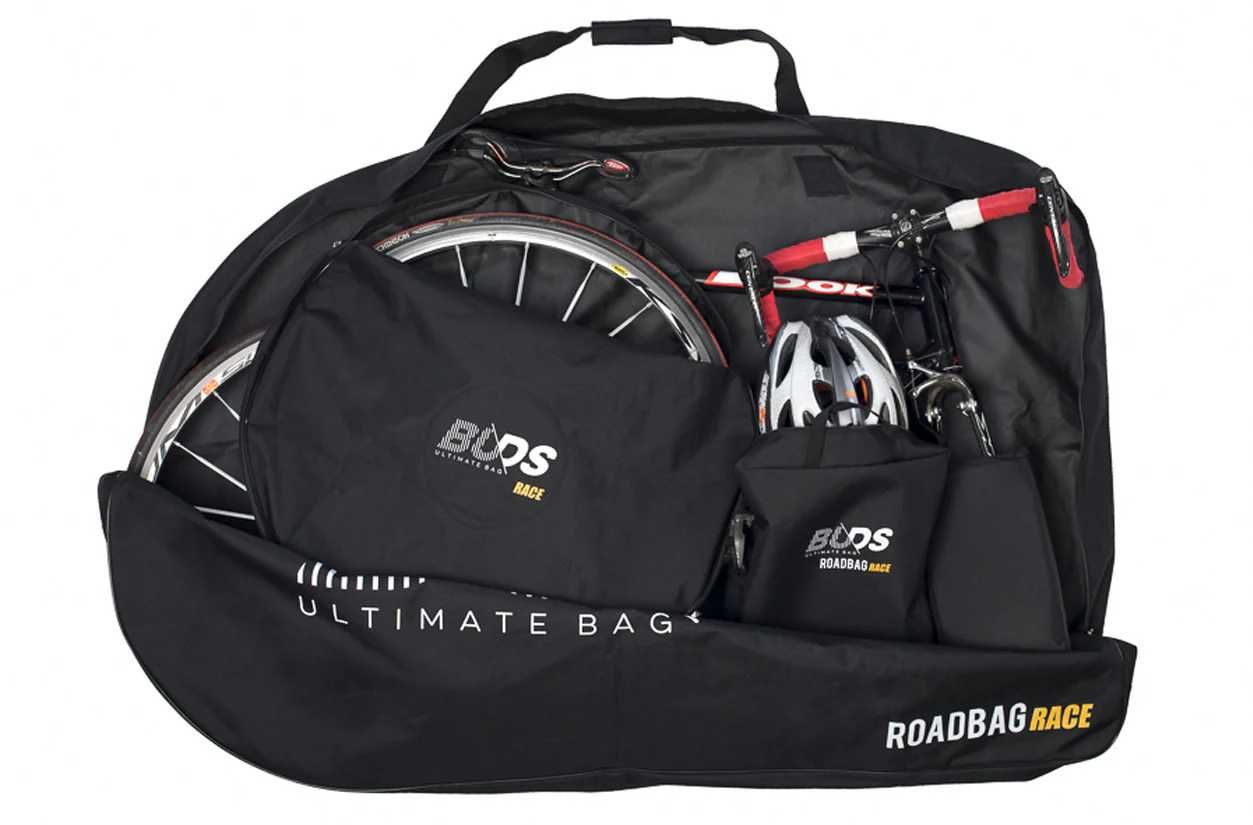 Buds ROADBag Race Torba do transportu roweru z osłoną widelca, czarny