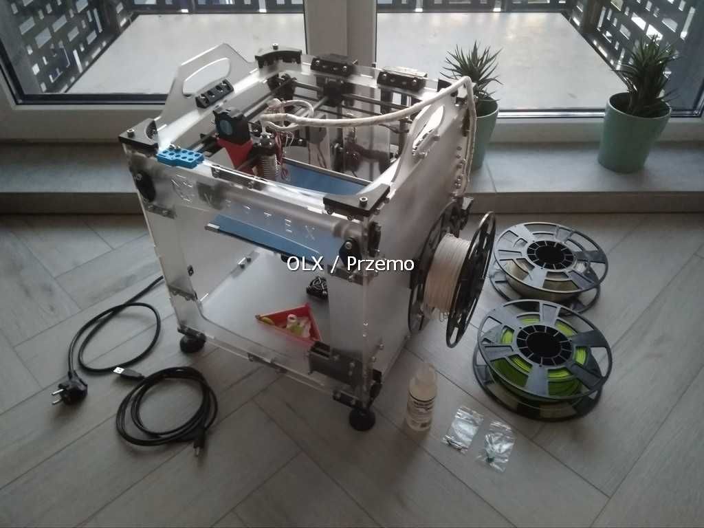 VERTEX VELLEMAN K8400 - solidna drukarka 3D, sztywna i precyzyjna