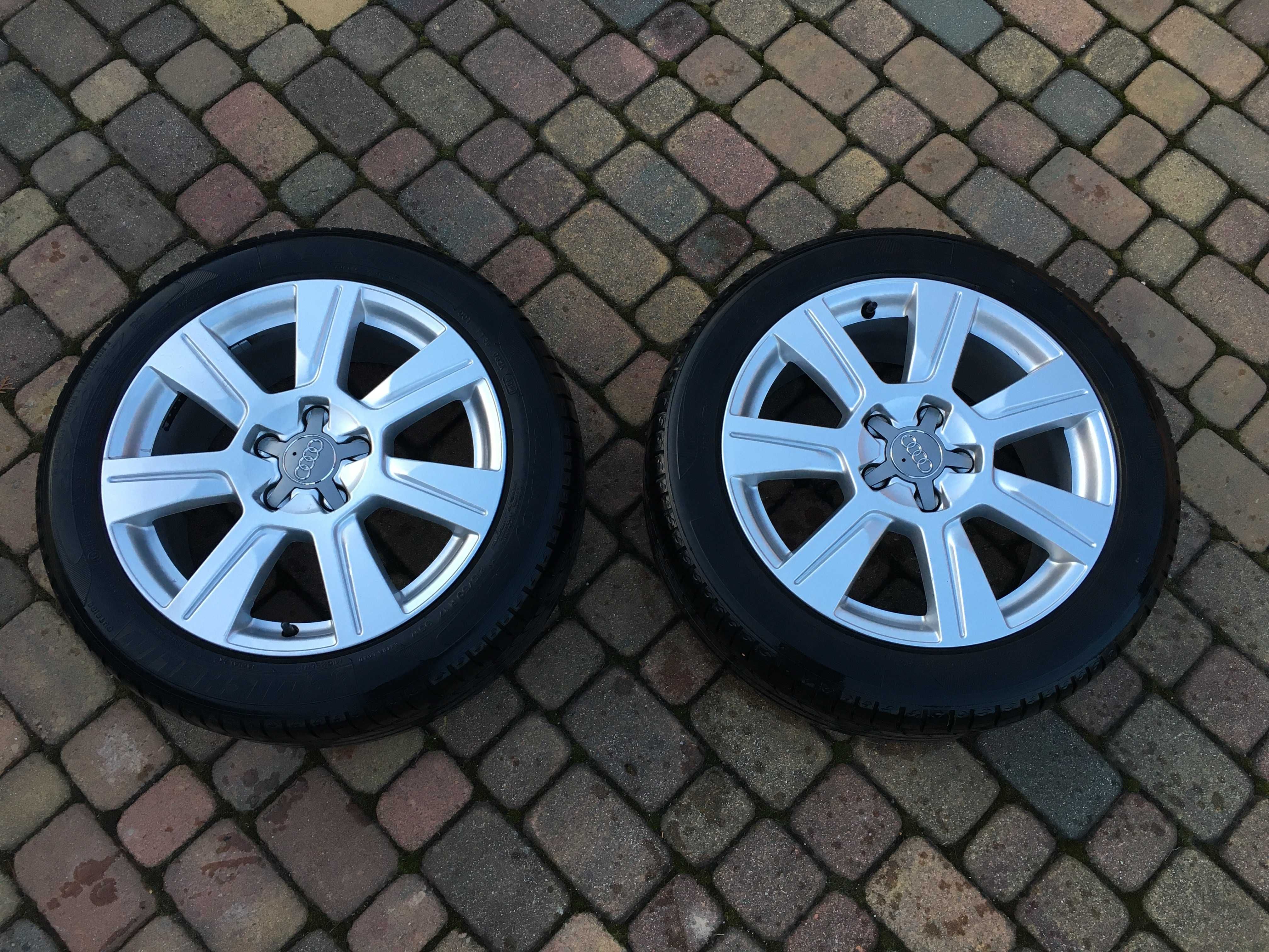 2x Alufelgi 5x112 ET42 koła Audi VW Seat 17" 215/50/17 4F060.1025CB