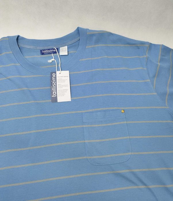 Koszulka męska bawełniana 18XL PLUS SIZE 90/92 TAILLISSIME TS0027