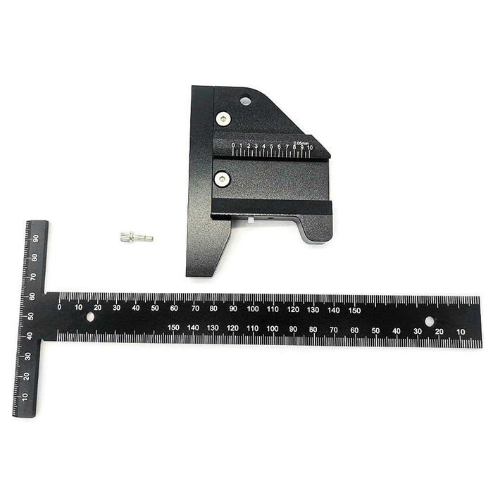 Nowa linijka do otworów typu T /linijka kątowa /stal nierdzewna !3796!