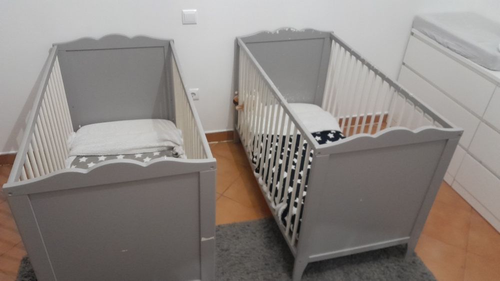 2 berços ideal para gémeos