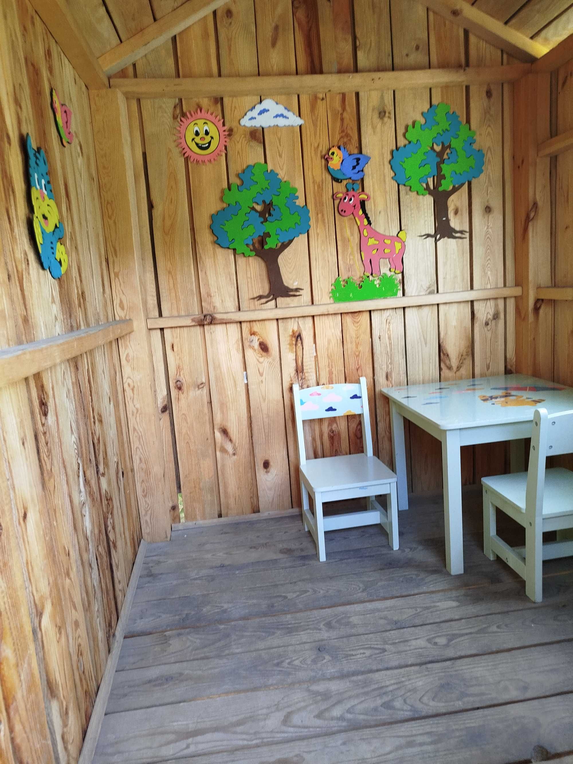Domek drewniany, ogrodowy dla dzieci