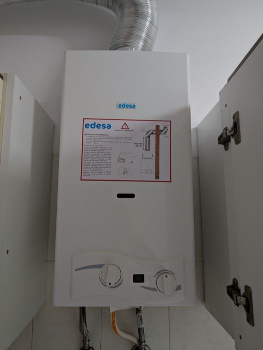Esquentador Endesa com fatura