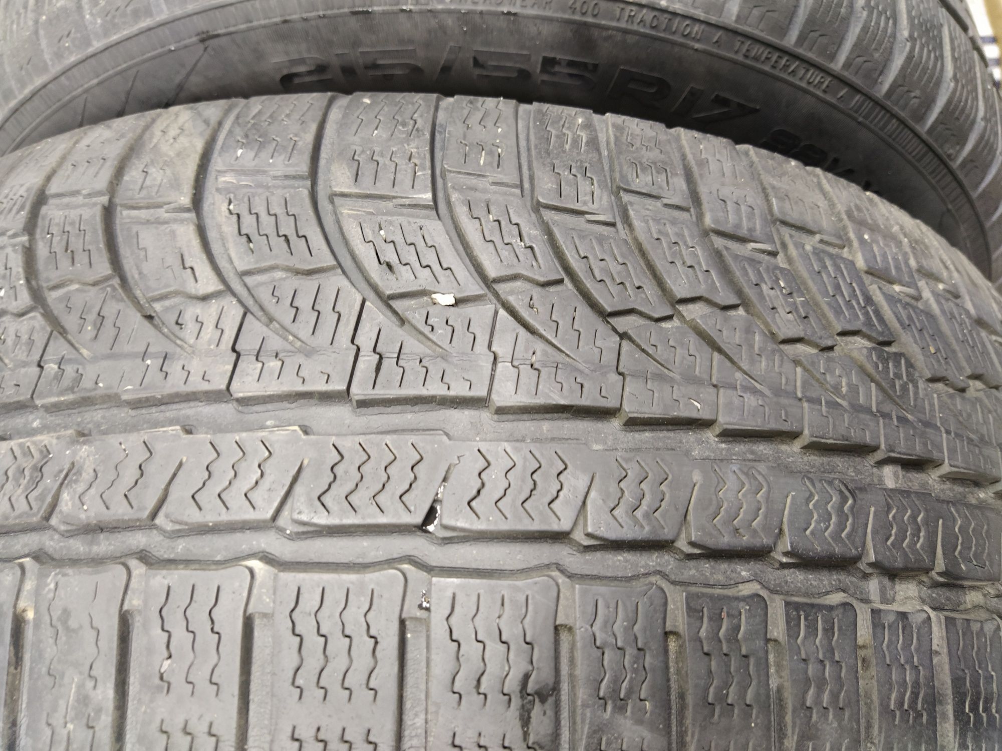 2 Opony zimowe 215/55r17 NOKIAN 6mm