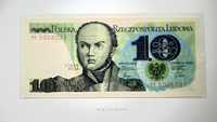 Banknot PRL  10 zł 1982    M    st.1 UNC   niski numer